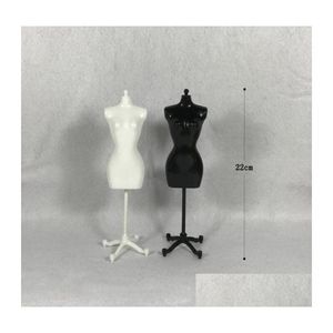 Mannequin 2 Noir Blanc Femme Pour Poupée / Monstre / Vêtements Diy Affichage Cadeau D'anniversaire 320 Q2 Drop Delivery Bijoux Emballage Dhjhx