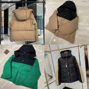 Mans para mujer Chaquetas de plumón Abrigo de diseñador Chaqueta de invierno Parka Abrigos casuales clásicos Plumas al aire libre Ropa exterior para mujer Mantener abrigado corto Con capucha Espesar Ropa de abrigo a prueba de viento