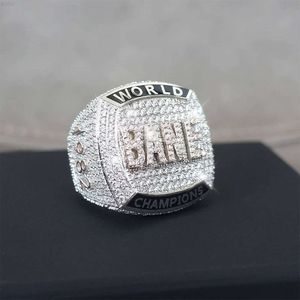 Fabrication sur mesure Hip Hop nom sport bague conception hommes Vvs Moissanite diamant personnalisé jeunesse championnat anneaux