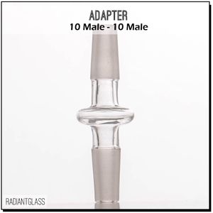 Autres accessoires pour fumeurs Adaptateur en verre 10-10 14-14 14-19 mâle standard vers convertisseur taille différente pour tuyau d'eau bong prix de gros