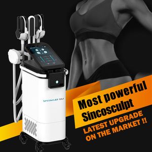 Machine amincissante pour brûler les graisses, appareil Rf pour la forme du corps, avec 4 poignées, stimulateur musculaire 13 Tesla, fourniture du fabricant