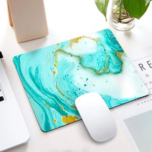 Marble Mousepad for Gaming Laptop Computer Desk Mat Mouse Pad Wrist Rests Table Mat Office Desk Accessories 22X18CM
