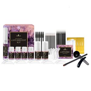 Mascara Lash Lift and Tint Kit Kit de teinture des cils Kit de stratification des sourcils pour la teinture des cils et des sourcils