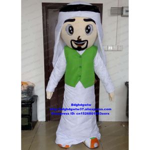 Costumes de mascotte Arabe Arabe Peuple Arabe Musulman Musulman Costume De Mascotte Personnage De Dessin Animé Foire Du Temple Ambassadeur Symbolique Zx1058