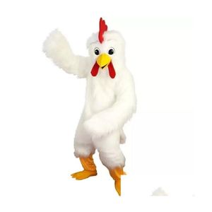 Costumes de mascotte de haute qualité Aigle Oiseau Poulet pour Adts Circus Noël Halloween Outfit Fantaisie Robe Costume Drop Livraison Vêtements Cos Dh4Bz