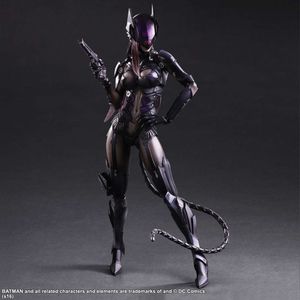 Mascot Costumes Play Arts Cat Woman Action Figure the Dark Knight Rises Selina Kyle Model Toys Joint Movable Doll Creative Present for Friends