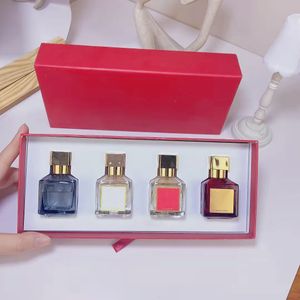 Masion baccarat 540 Set de regalo de perfume 4pics x30ml Rouge Extrait De Parfum Hombres Mujeres Fragancia Olor duradero con caja de regalo Kit envío rápido gratis
