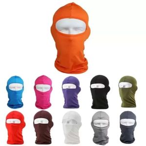 Masque face polyester chapeau d'automne couverture de bonnet d'hiver