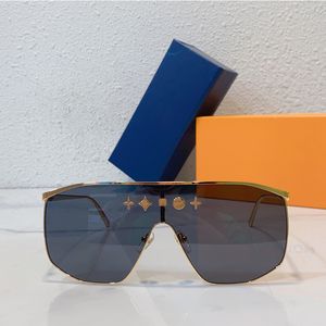gafas de sol de máscaras de sol modernas para hombre de gran tamaño para mujer z1717 mirada elegante liviana gafas diseñador con caja original