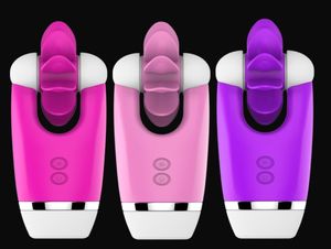 Masaje 12 velocidades de rotación vibrador de lengua femenina juguetes eróticos atractivos para mujer masaje de punto G estimulación del clítoris producto atractivo para 2018875