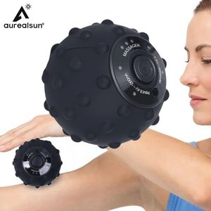 Bola de masaje Punto de disparo Deporte Fascia eléctrica Músculo Relax Boay Masajeador Fitness Yoga Ejercicio Vibrante 240104