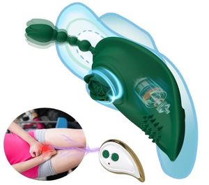 Massage Rose Wear Vibrator Stimulator Clitoral Plug Plug Plut Butt Masturbation Tools Sex Machine Pussy Toys Adult For Coup5681569