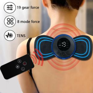 Masseur EMS Electric Pulse Nou Massageur Massageur Cervical Patch Back Sticker Muscle Stimulator portable Relief Pain relax Massageador