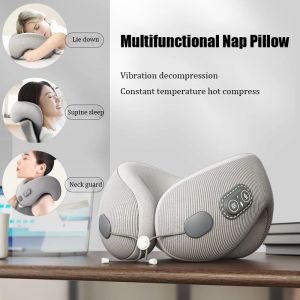 Masseur mousse de mousse de massage rechargeable oreiller de massage portable de voyage ergonomique de voyage de coule de chanti