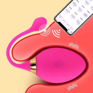Masseur vibrateur Sexy Bluetooth pour femmes, application pour Smartphone, contrôle sans fil, point G magique, clitoris, prise anale pour Couple