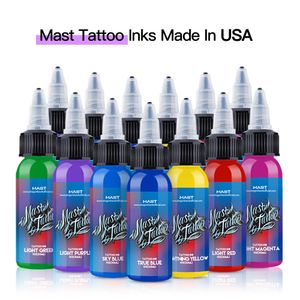 MAST Tattoo 32 Colors 30ml Professional Natural Plant Tattoo Ink For Tattoo Artist Body Art Permanent Pigment Safe Non-toxicw 240108