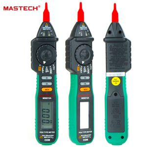 Mastech MS8212A Pen Type Digital Multimeter Multimetro DC AC Voltage Current Tester Diode Continuity Logic Non-contact Voltage