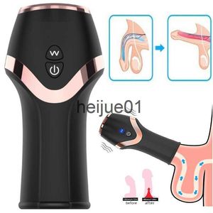 Masturbateurs Nouveau 12 Fréquence Auto Suck Jouets pour adultes Vibrateur Glans Pénis Formation USB Charge Masturbation Dispositif Érotique Sex Toys pour Hommes Mâle x0926