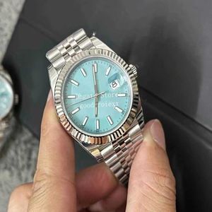 Match Card Montres Hommes Automatique Cal 3235 Montre Homme Turquoise Bleu Vert Cadran 904L Acier Jubilé Bracelet Ewf Eta 41mm Mech340e