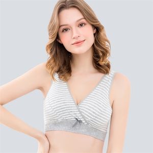 Soutien-gorge de maternité pour l'alimentation de la grossesse Femmes Soutien-gorge d'allaitement Sous-vêtements d'allaitement Vêtements pour femmes enceintes Vêtements Taille Plus LJ201114