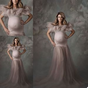 Robes de nuit de maternité pour femmes enceintes, accessoires de photographie, sur mesure, fête de mariage, bon marché, robe de nuit 3006