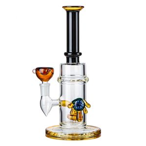 14.5mm Articulación femenina Grueso Bong Heady Glass Hookahs Accesorios para fumar Tubo Straght Cabezal de ducha Perc Percolador Aceite Dab Rigs Agua Bongs Bowl CS1223