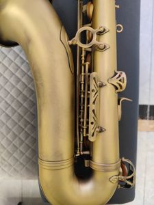 Saxophone ténor professionnel Bb, mat original 54, modèle de structure un à un, rétro antique en cuivre, instrument de jazz