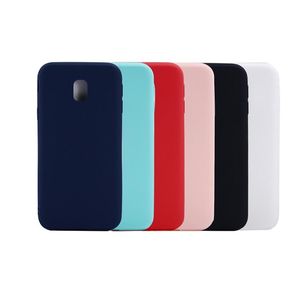 Étuis souples mats pour Samsung Galaxy J3 J5 J7 2017 J3 J4 J6 Plus J8 2018 coque arrière en Silicone coque de téléphone pour Samsung J330 J530 J730