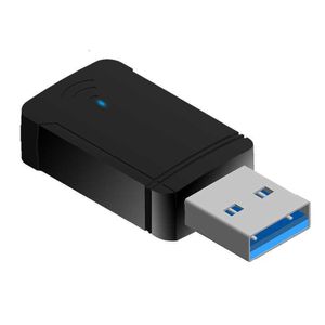 Mbps Mini USB WiFi adaptateur secteur double bande G G carte réseau sans fil Wifi transmettre et recevoir pour Windows Mac OS