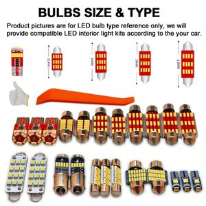 MDNG 11PCS Canbus LED Interior Map Dome Dome Light Kit For Chevrolet Chevy Orlando 2012 2013 2014 ACCESSOIRES DE CAR