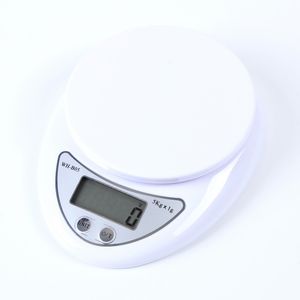 Herramientas de medición, báscula Digital de 5000g/1g, báscula Postal para dieta de alimentos, báscula electrónica de peso, herramienta de pesaje