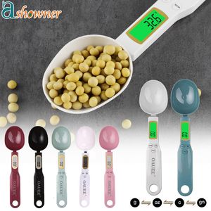 Measuring Tools Mini Spoon Scale Digital Kitchen Scale Electronic LCD Food Scale 01500g Cooking Flour Coffee Powder Scale Weight Measure Spoon 230422