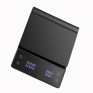 Measuring Tools Smart Coffee Scale Kitchen Food Digital Electronic with Timer Precision Jewelry Mini Household Weighing 230331