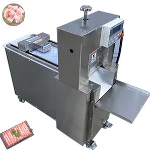 Machine de viande couteuse Slicer CNC CNC Machine à rouleau d'agneau à coupe simple