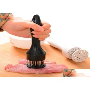 Meat Poultry Tools Tenderizer Tra Sharp Needle Stainless Steel Blades Kitchen Tool For Steak Pork Beef Fish Tenderness Cookware3167782 Dh0Ir