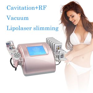 Cavitation de qualité médicale amincissant la machine liposuccion ultrasonique radiofréquence resserrement de la peau RF lifting lipo laser machine mince