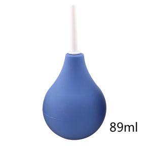 Bombilla de Enema de goma de grado médico, contenedor de limpieza de Enema ambiental, limpiador vaginal Anal, ducha para hombre y mujer