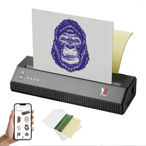 Meihengtong-impresora térmica de tatuajes con plantilla, tamaño A4, Bluetooth, venta al por mayor, máquina de transferencia de fotocopiadora portátil
