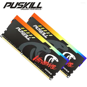 Mémoire RAM DDR3 1600 MHz 8 Go x 2 RVB PC3 mémoire DIMM de bureau double canal