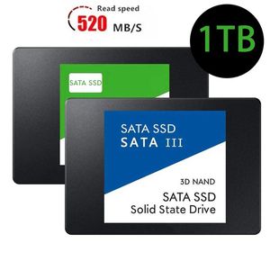 Memory Card Readers Portable SSD2.5Inch Sata III 500GB 1TB SSD Drive Hard Disk For Laptop Microcomputer Desktop Internal Solid State DiskMem