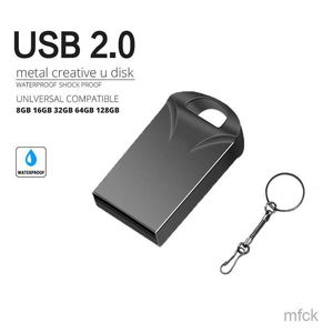 Cartes mémoire Clé USB Tout nouveau Mini clé USB 128 Go 64 Go 32 Go 16 Go 8 Go Clé USB 2.0 Clé USB 64 Go 128 Go Clé USB Flash Cadeau