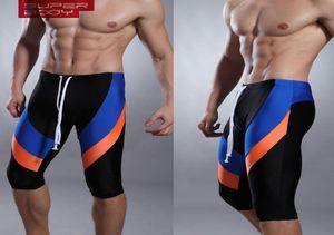 Bañadores de natación para hombre 039S, bañadores de siete colores a juego, traje de baño deportivo para ciclismo junto con pantalones cortos largos de natación 4340569