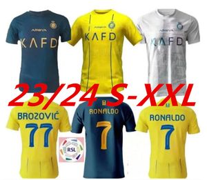 Hombres 2023 2024 Al Nassr FC camiseta local tercera camiseta de fútbol Ronaldo bastante buena camiseta de fútbol visitante 23 24 Gonzalo Martínez Talisca Ghislain Konan Vincent Aboubakar 999