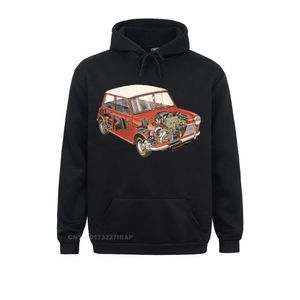 Sudaderas con capucha Harajuku informales para hombre, Austin Mini Classic 1275, suéter de algodón para coche para hombre, camisetas deportivas de diseño juvenil de nuevo Color