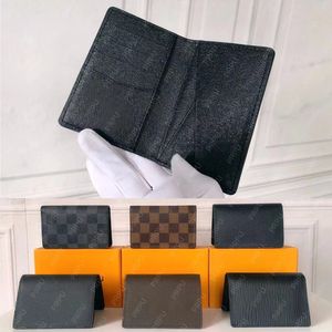 Tarjetero para hombre, monedero de diseñador, portefeuille para hombre, billetera para mujer, monedero para llaves dicky ORGANIZADOR DE BOLSILLO Corto para hombre Cartera múltiple de lujo Key Damier PRPU dicky0750