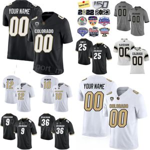 Hommes College Colorado Buffaloes Football 5 Jimmy Horn Jr Jersey 21 Shilo Sanders 25 Marvin Ham II 43 Trevor Woods 3 Omarion Cooper 14 Joel Klatt ProSphere University