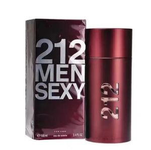 Hombres Colonia Perfume Spray 212 Sexy Man Deodorants for Men Fragrances Eau de Parfum 100ml