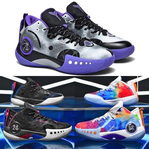 Diseñador de hombres 3 zapatos de baloncesto prácticos zapatillas de deporte reflectantes fantasma de punto transpirables zapatos de tenis de entrenamiento deportivo al aire libre para mujeres