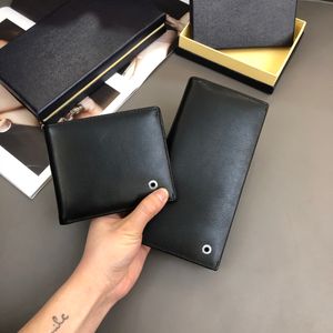 Cartera larga de diseñador para hombre, bolso de lujo, bolsa de almacenamiento de monedas, bandolera portátil con cremallera, funda para pasaporte, bolígrafo, caja Original