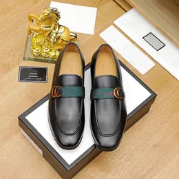 Hommes chaussures habillées concepteur Social avec costume de luxe en cuir élégant sans lacet véritable résistant à l'usure Style minimaliste affaires zapato